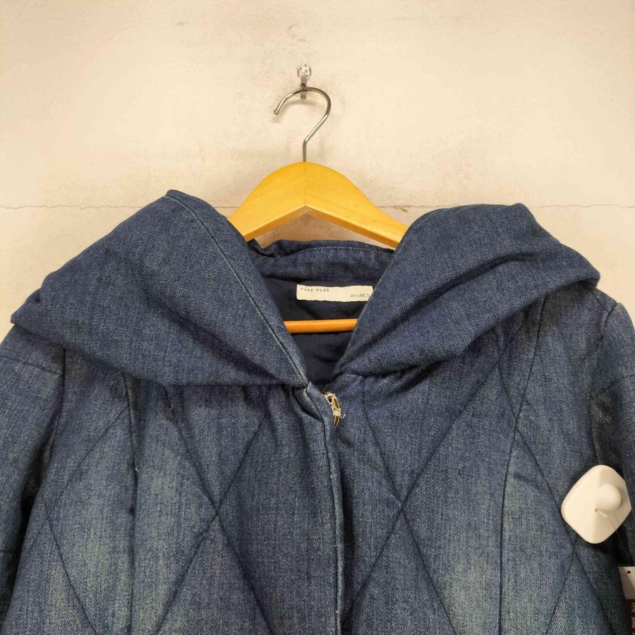 AVIREX（アヴィレックス） ショールカラーデニムダウンコート 