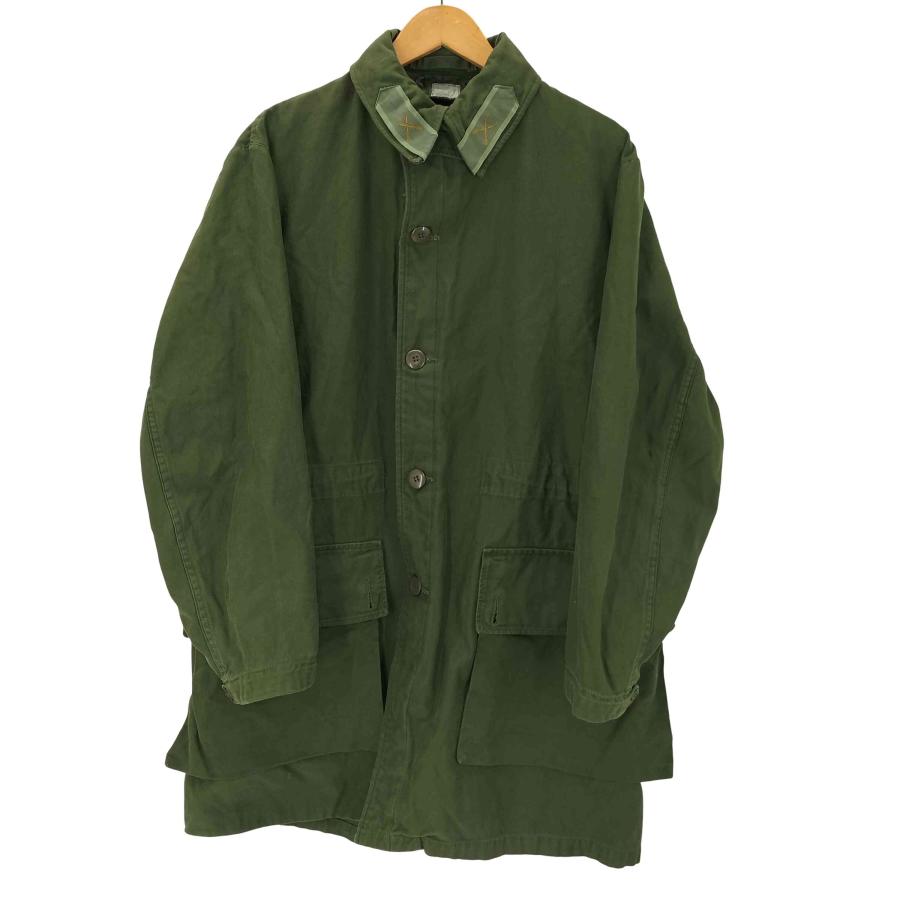 SWEDISH ARMY(スウィーディシュアーミー) スウェーデン軍 M-59 フィールドコート メンズ  C48【中古】【ブランド古着バズストア】 SWEDISH ARMY(スウィーディシュアーミー) スウェーデン軍 M59