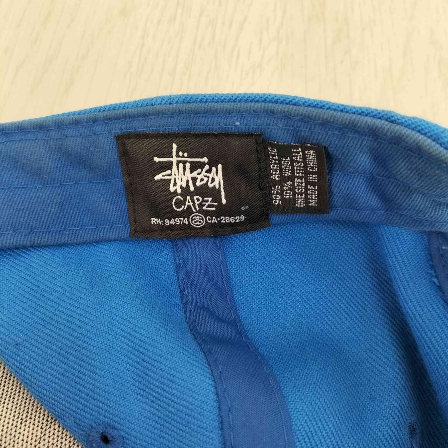STUSSY（ステューシー） OLD ワッペン スナップバック 6パネルキャップ