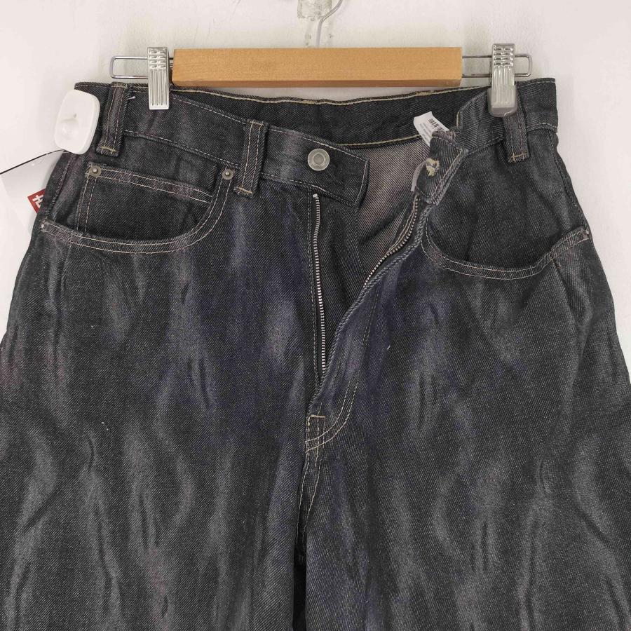 ZARA リアルラムレザーショーツ ZARA（ザラ） レーザープリント デニム ショーツ メンズ FR：38-40