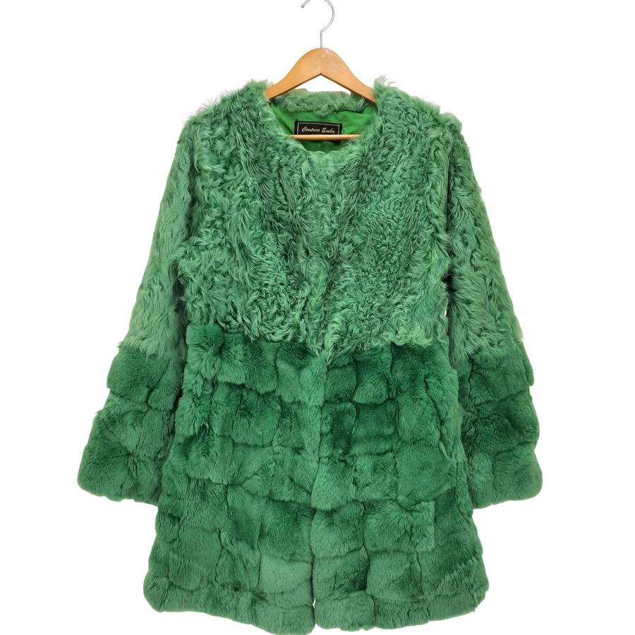 USED古着(ユーズドフルギ) COUTURE EMBA リアル ファー コート レディース 表記無 【中古】【ブランド古着バズストア】 USED古着(ユーズドフルギ) COUTURE EMBA リアル ファー コート