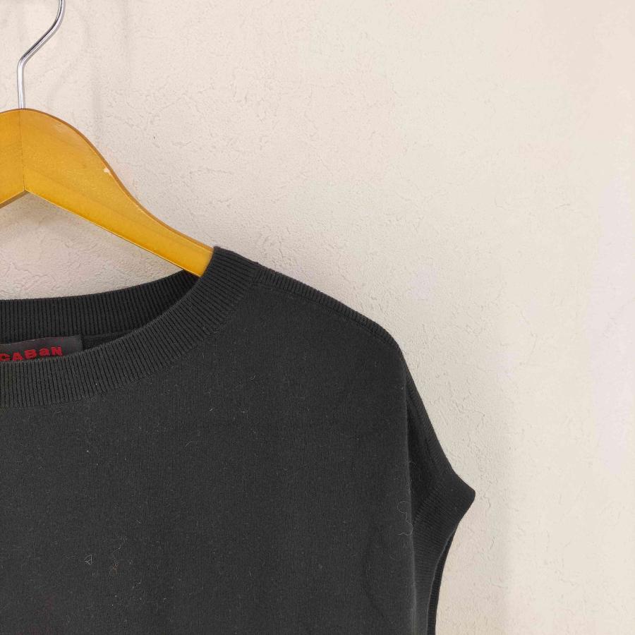 CABaN（キャバン） カシミヤ混 ニット ベスト メンズ JPN：M 中古 古着