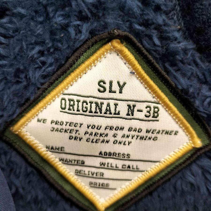SLY（スライ） N-3B リアルファー ミリタリー モッズコート Y2K