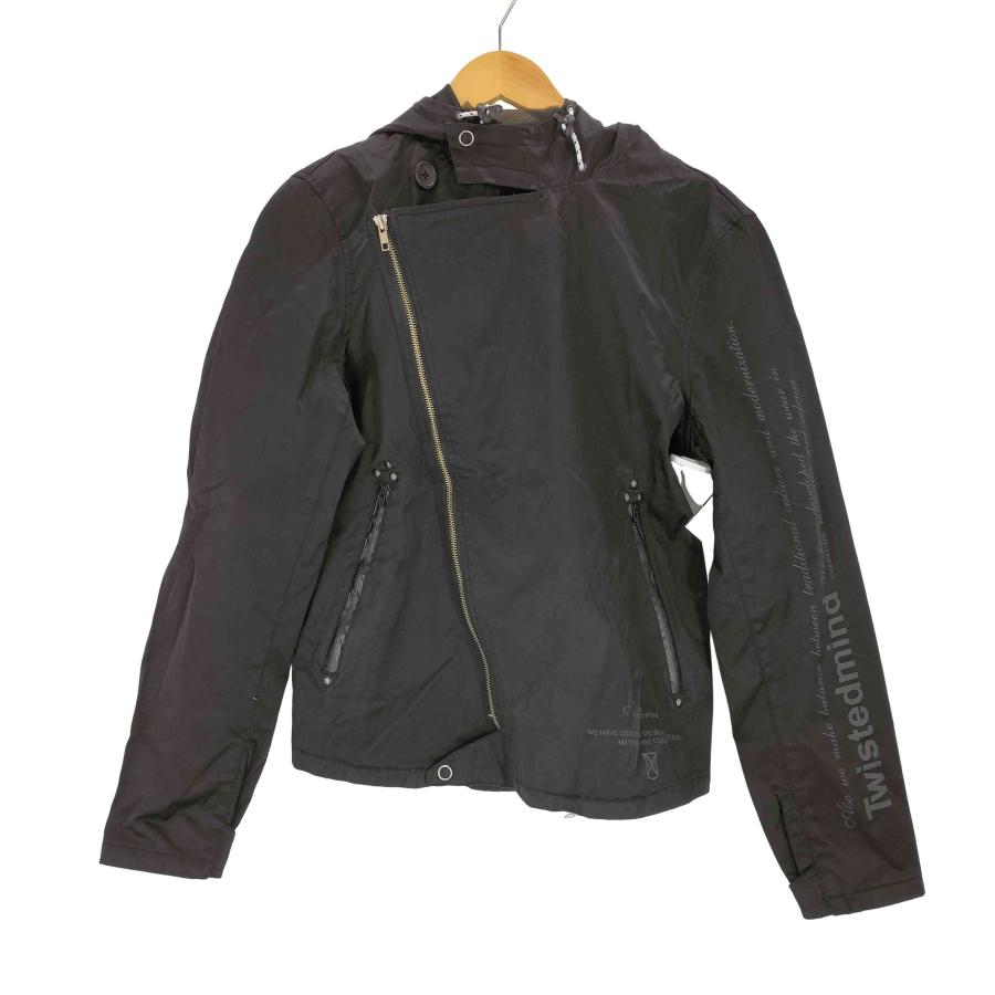 USED古着(ユーズドフルギ) {{TWISTEDMIND}} 斜めジップ フーディー