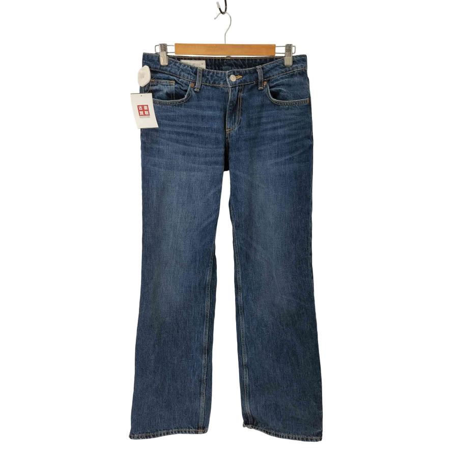 ZARA（ザラ） TRF ワイドレッグローライズジーンズ ブーツカット