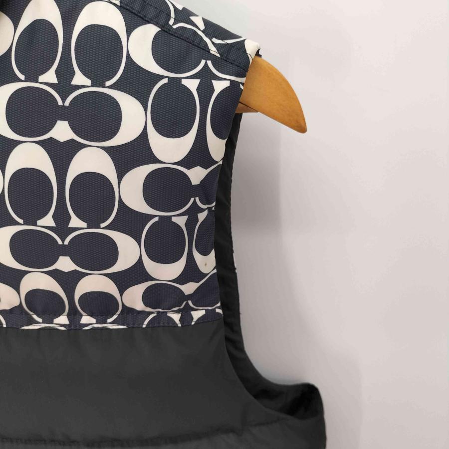 COACH（コーチ） シグネチャー ダウンベスト メンズ SMALL 中古 古着