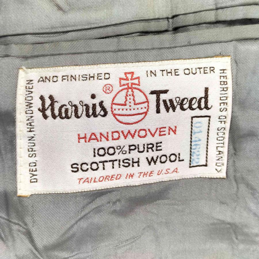 HARRIS TWEED（ハリスツイード） USA製 ツイードテーラードジャケット
