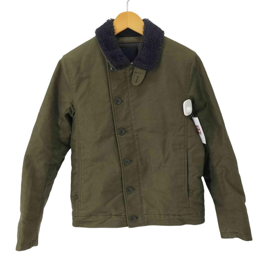 ラッドミュージシャン N-1 デッキジャケット シンサレート オリーブ 42 LAD MUSICIAN（ラッドミュージシャン） N-1 デッキジャケット メンズ