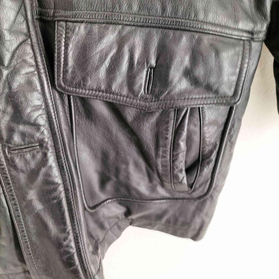 USED古着(ユーズドフルギ) {{MANPHOTO}} caw leather カウレザーカー