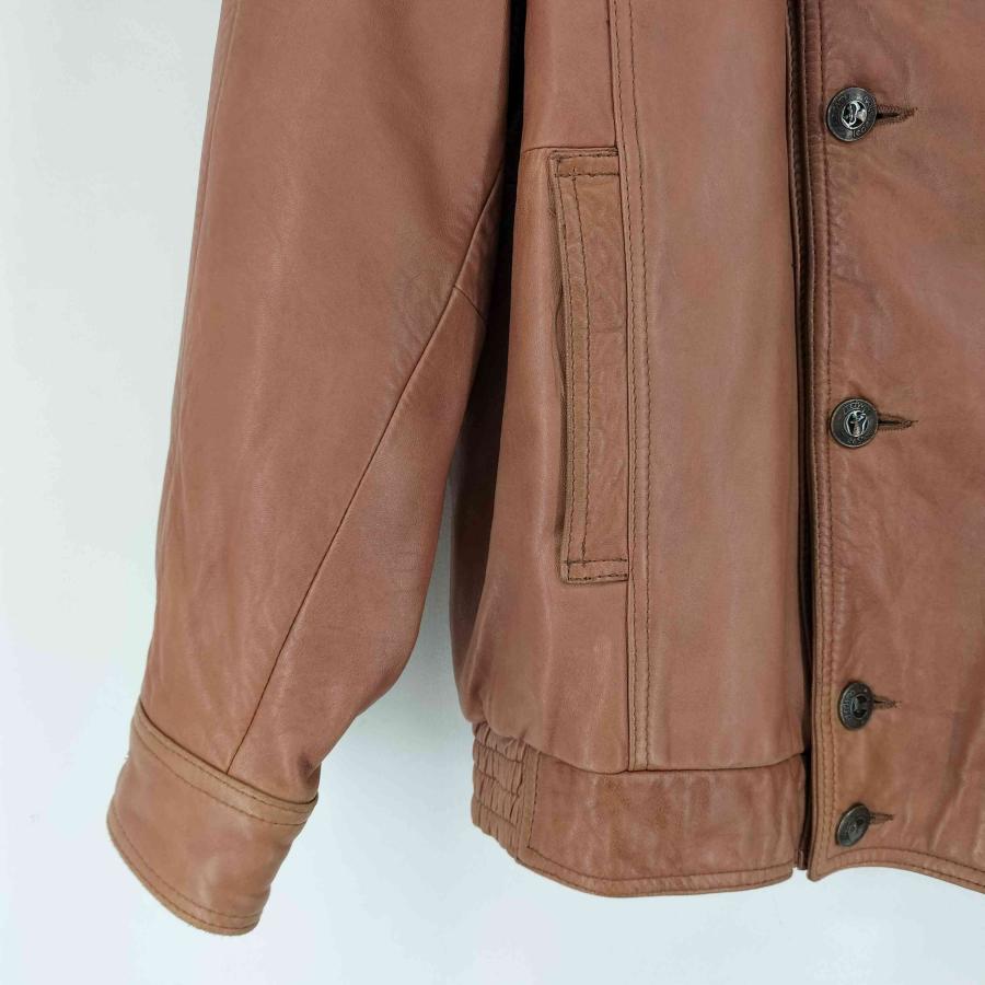 USED古着(ユーズドフルギ) レザーボンバージャケット メンズ import：M