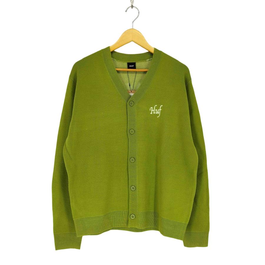HUF（ハフ） Total Eclipse Cardigan Moss メンズ import：M 中古 古着