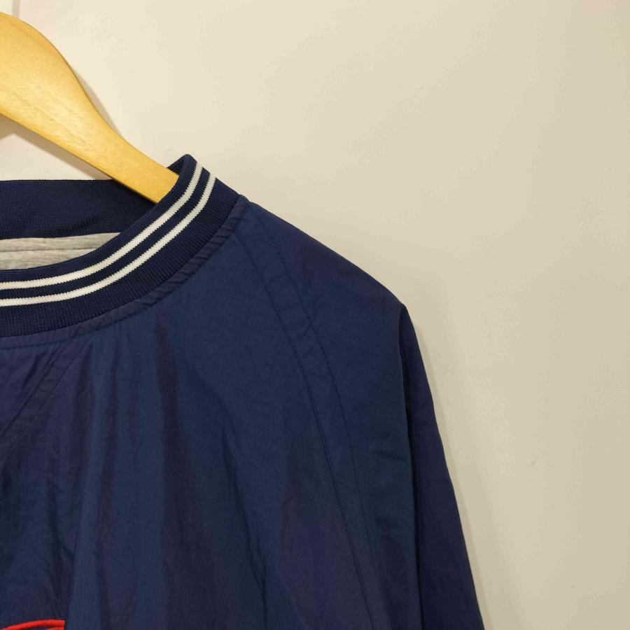 90s NIKE ナイキ スウェット USA製　白タグ　刺繍 短丈　Y2K NIKE】希少USA製90s白タグ短丈ロゴスウェット ネイビー ヴィンテージ