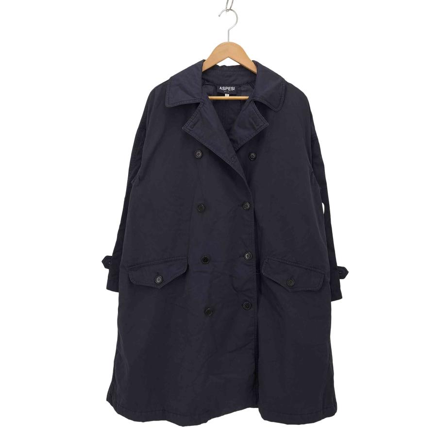 アスペジ メンズコート ASPESI（アスペジ） カーキ ナイロントレンチ