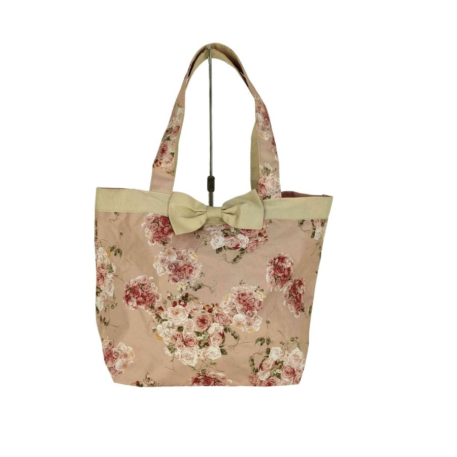 PINK HOUSE（ピンクハウス） バラ リボン トートバッグ レディース