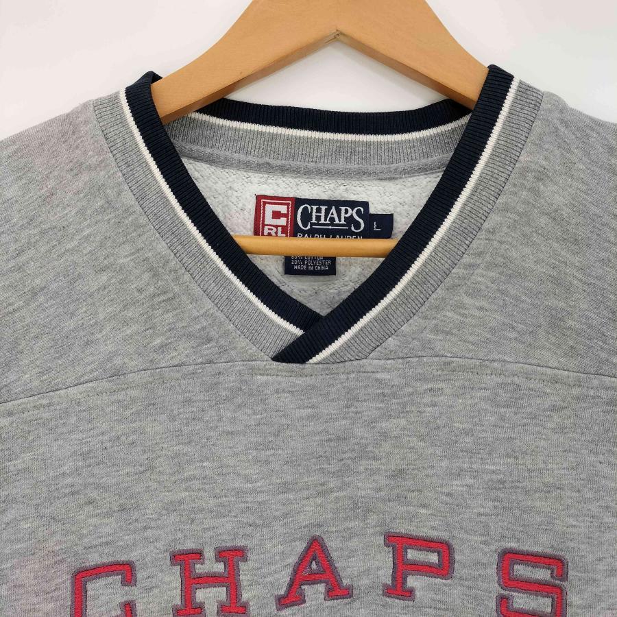CHAPS RALPH LAUREN(チャップスラルフローレン) 90s 星条旗 ロゴ刺繍 V