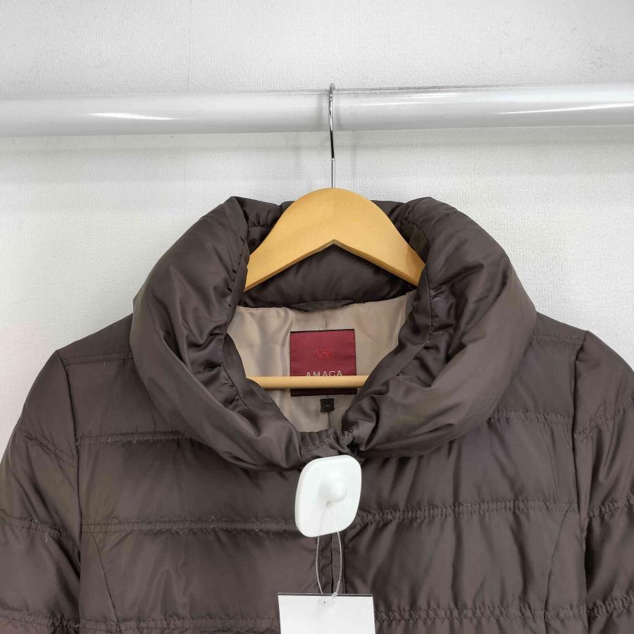 AMACA（アマカ） ショールカラー ダウンコート レディース 表記無 中古