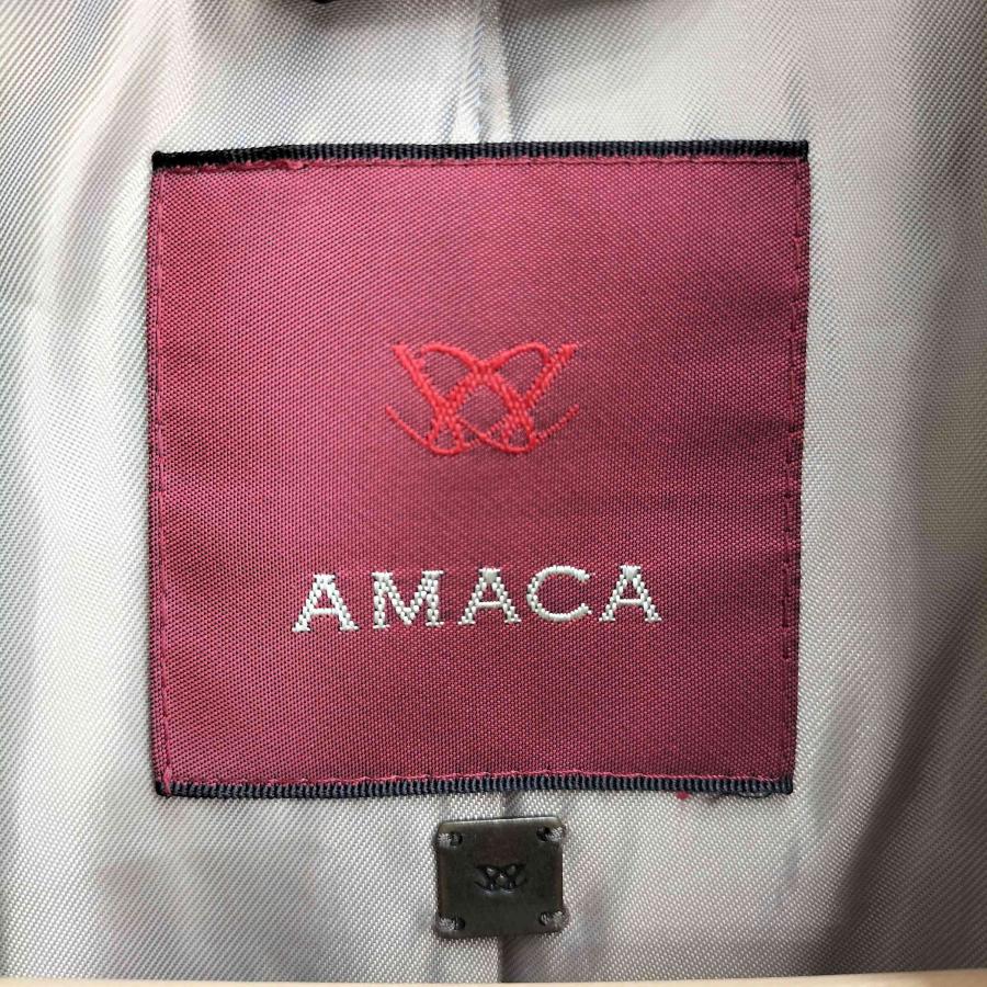 AMACA（アマカ） ショールカラー ダウンコート レディース 表記無 中古