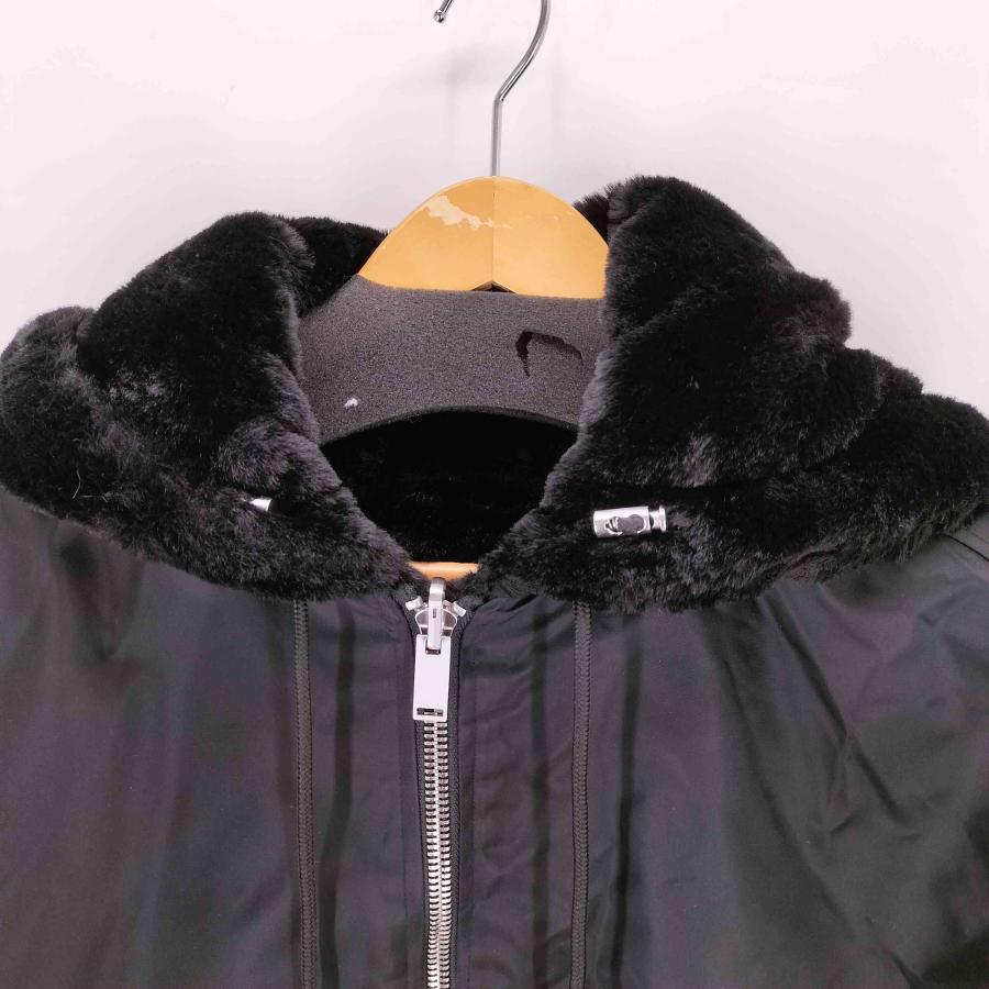 ZARA（ザラ） フェイクファーリバーシブルボンバージャケット メンズ