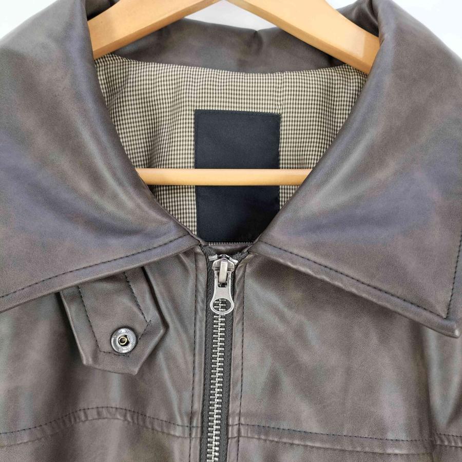 JEANASIS（ジーナシス） ヴィンテージレザーブルゾン レディース FREE