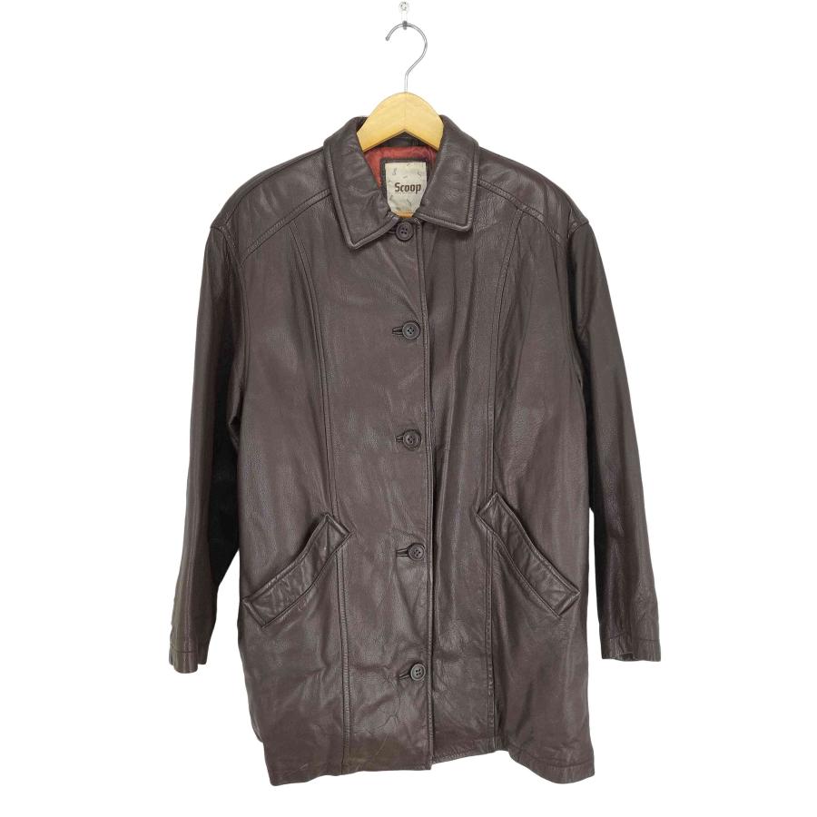 USED古着(ユーズドフルギ) {{SCOOP}} cow leather カウレザーカー