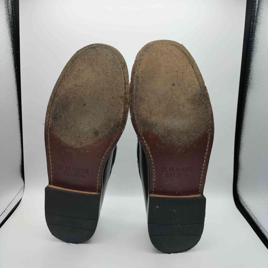 11015H LARKIN / WINE（Leather Sole） – Kent Ave. online G.H.BASS(ジーエイチバス) 11015H LARKIN ラーキン レザー タッセル ローファー メ 中古 古着 1022