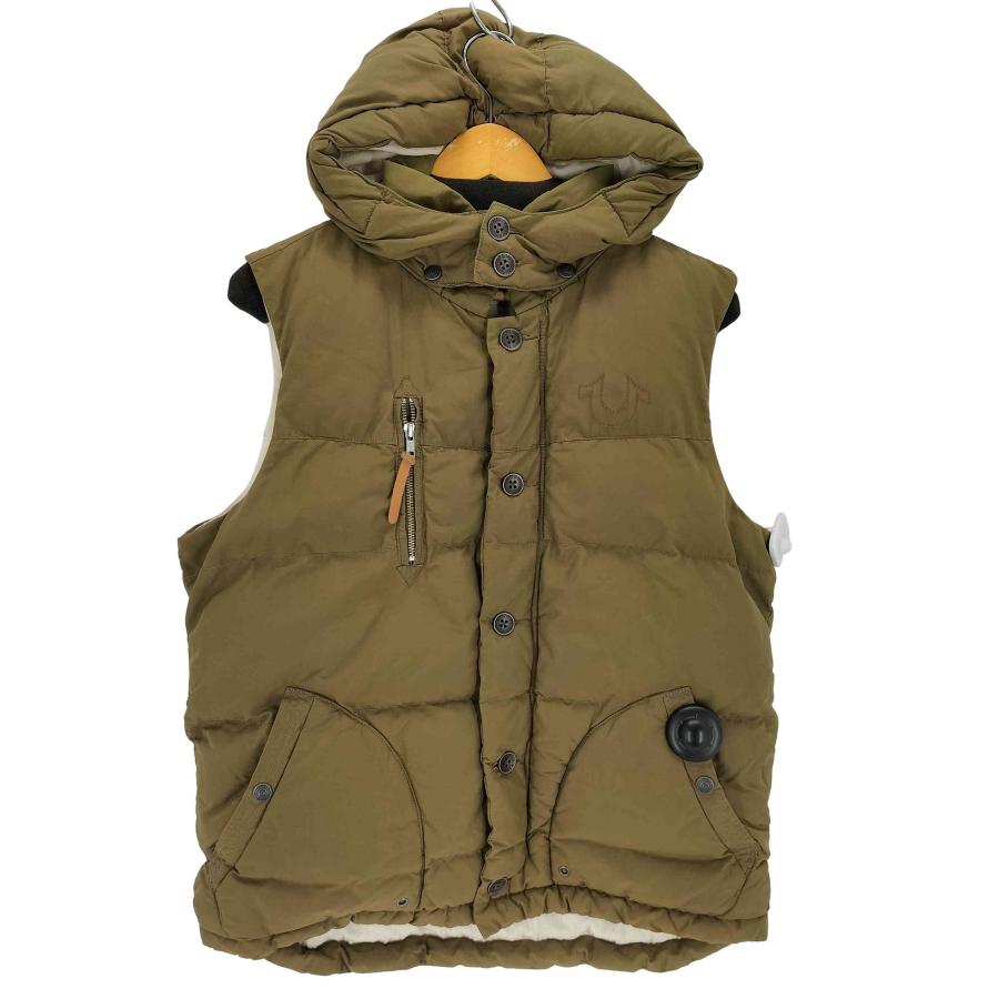 TRUE RELIGION（トゥルーレリジョン） ロゴ刺繍 フーディーダウン