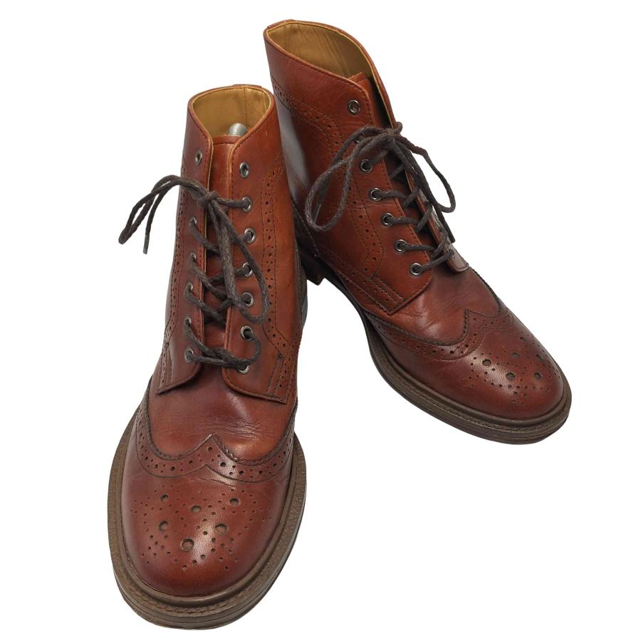 新品未使用品セダークレストのレースアップブーツ
Eldonia2、Eldonia Ⅱ CEDAR CREST（セダークレスト） レザー レースアップ ブーツ