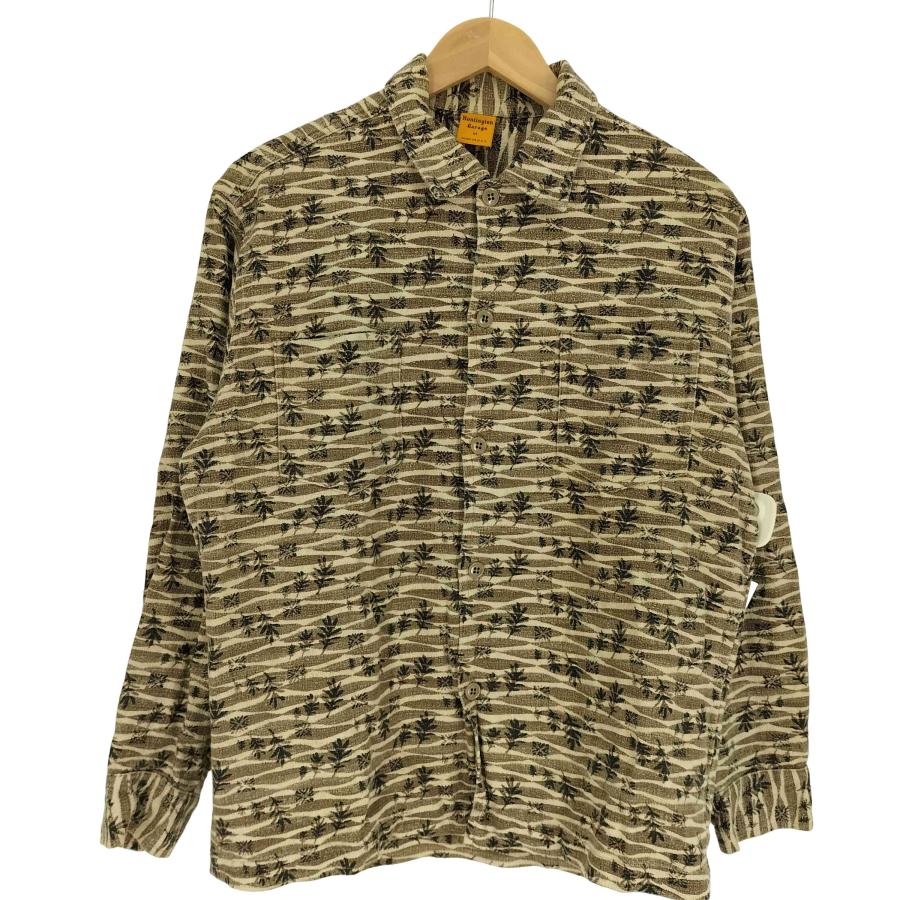 USED古着(ユーズドフルギ) 80-90S HUNTINGTON GARAGE USA製 総柄