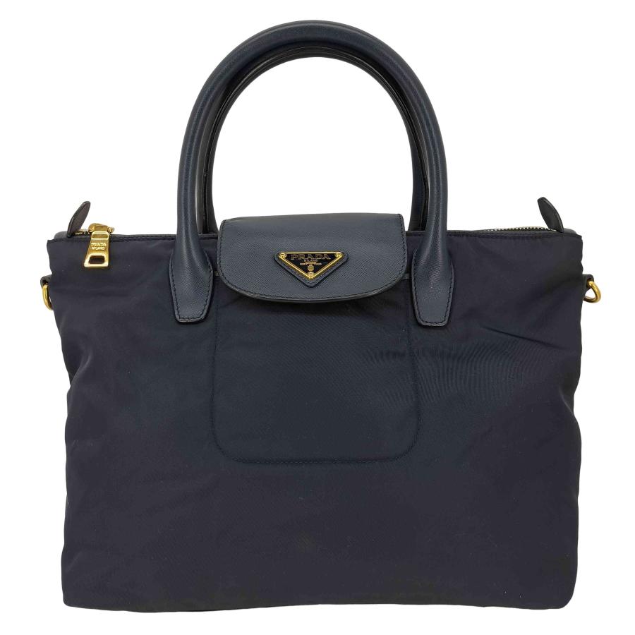 PRADA（プラダ） 三角 プレート ロゴ 2WAY テスートナイロン トート