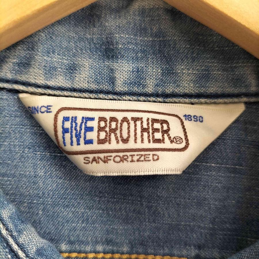 FIVEBROTHER（ファイブブラザー） 70-80s デニム長袖シャツ メンズ