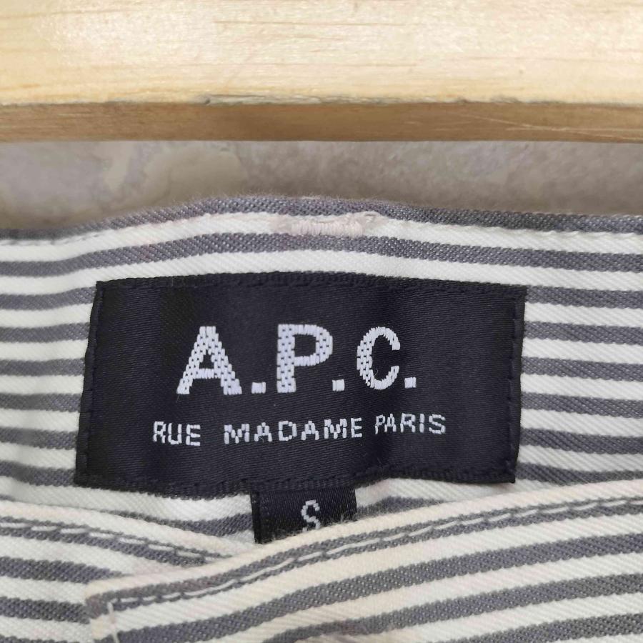 A.P.C.（アーペーセー） ヒッコリー柄ペインターパンツ メンズ S 中古