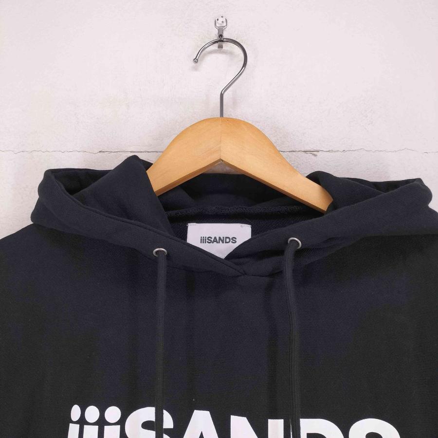 USED古着(ユーズドフルギ) {{iiiSANDS}}ロゴプリントプルオーバー