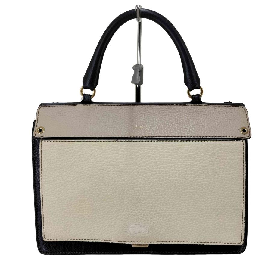 【美品】FURLA 　2way ライク　ショルダーバッグ　レザー　ブラック 極美品】FURLA 2way ライク ショルダーバッグ レザー ブラック 【公式