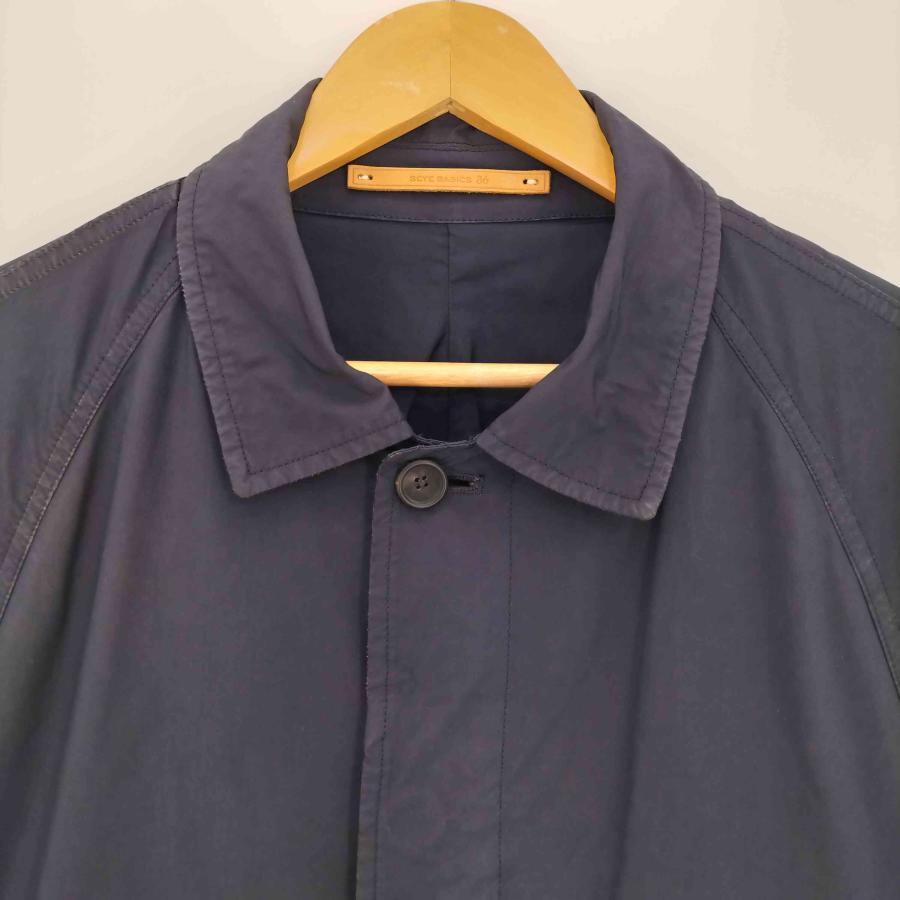 SCYE BASICS（サイベーシックス） 高密度タフタ製品染ステンカラー