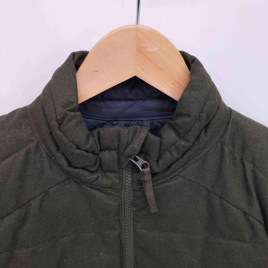 GAP（ギャップ） ヘリンボーン ツイル プリマロフト 中綿 ジップアップ 