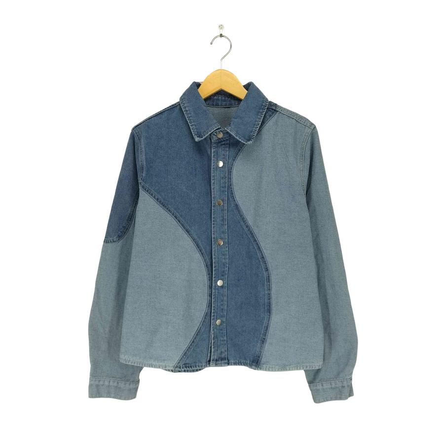USED古着(ユーズドフルギ) デザインデニムシャツ メンズ 表記無 S 中古
