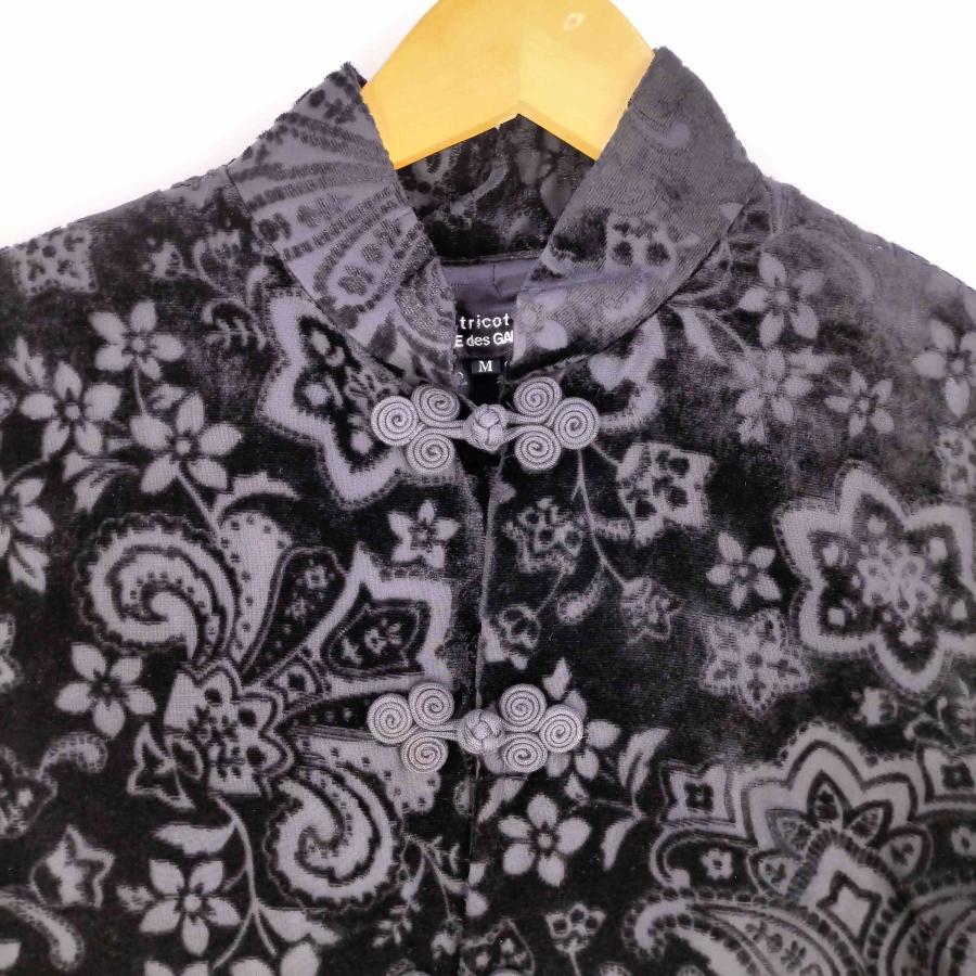 美品 希少 トリココムデギャルソン ベロア パッチワーク カーディガン トップス 美品 希少 トリココムデギャルソン ベロア パッチワーク カーディガン