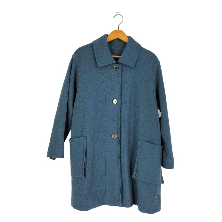 コットンハウスアヤ Cotton House Aya ウール ロングコート コットン