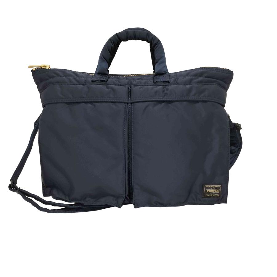 PORTER ポーター TANKER　ヘルメット　バック　黒　ストラップ欠品 PORTER PORTER(ポーター) TANKER タンカー SHORT HELMET BAG ショート