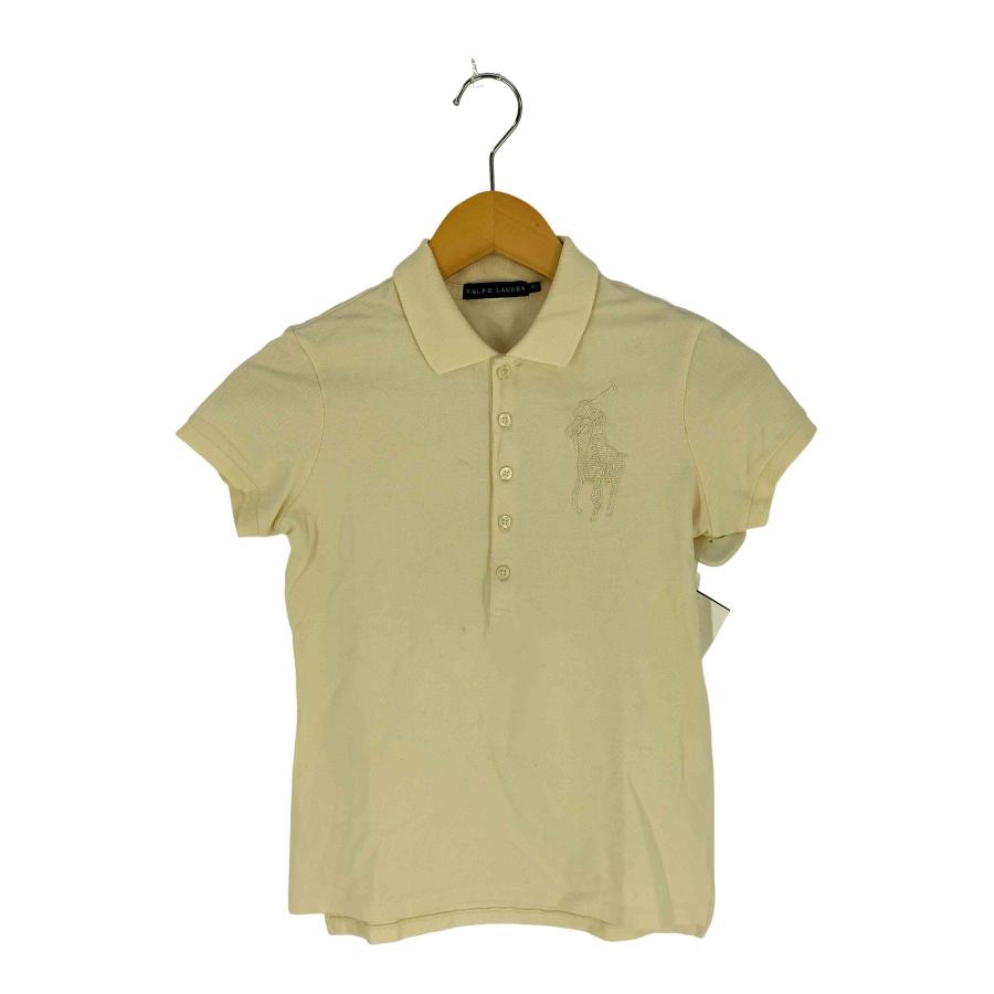 POLO Ralph leuren ビッグポニー　ポロシャツ　レディースS RALPH LAUREN(ラルフローレン) ビーズ ビッグポニー ストレッチ
