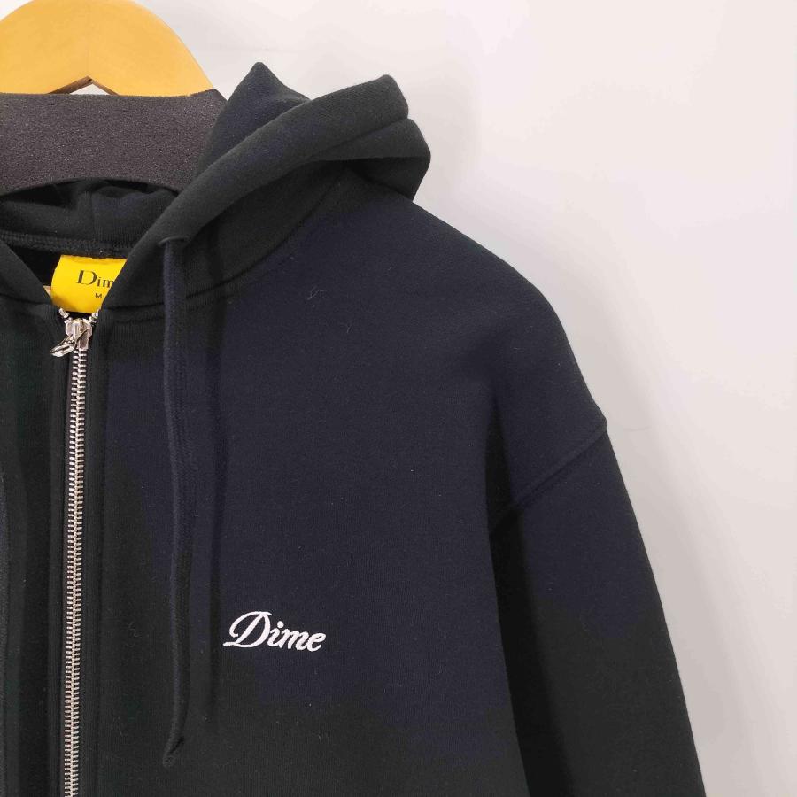 Dime(ダイム) Cursive Small Logo Zip Hoodie  メンズ import：L 【中古】【ブランド古着バズストア】 Dime（ダイム） Cursive Small Logo Zip Hoodie メンズ import：M 中古