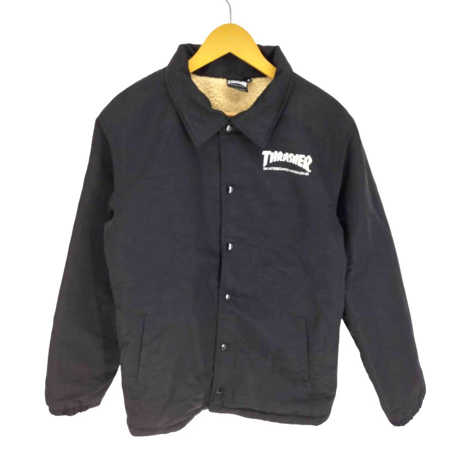 THRASHER（スラッシャー） 裏地ボア ナイロンコーチ ジャケット メンズ