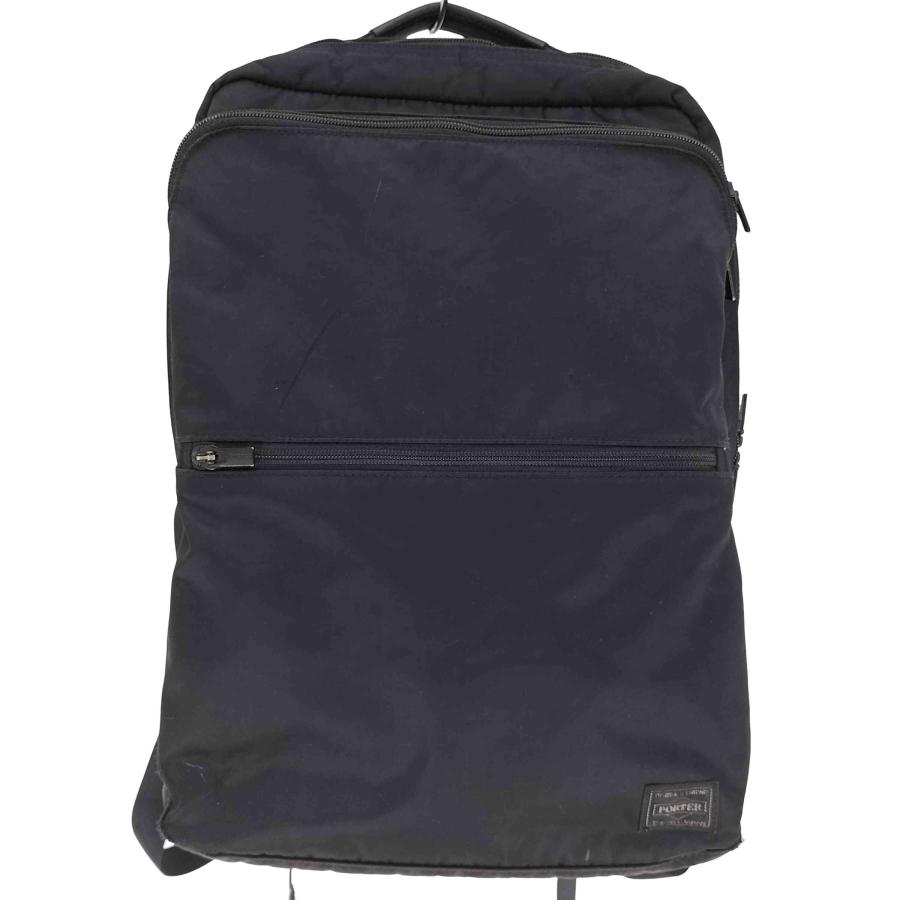 吉田カバン ポーターリュック「TIME」ブラック中古実用品 PORTER PORTER(ポーター) 吉田カバン TIME DAYPACK タイム デイパック
