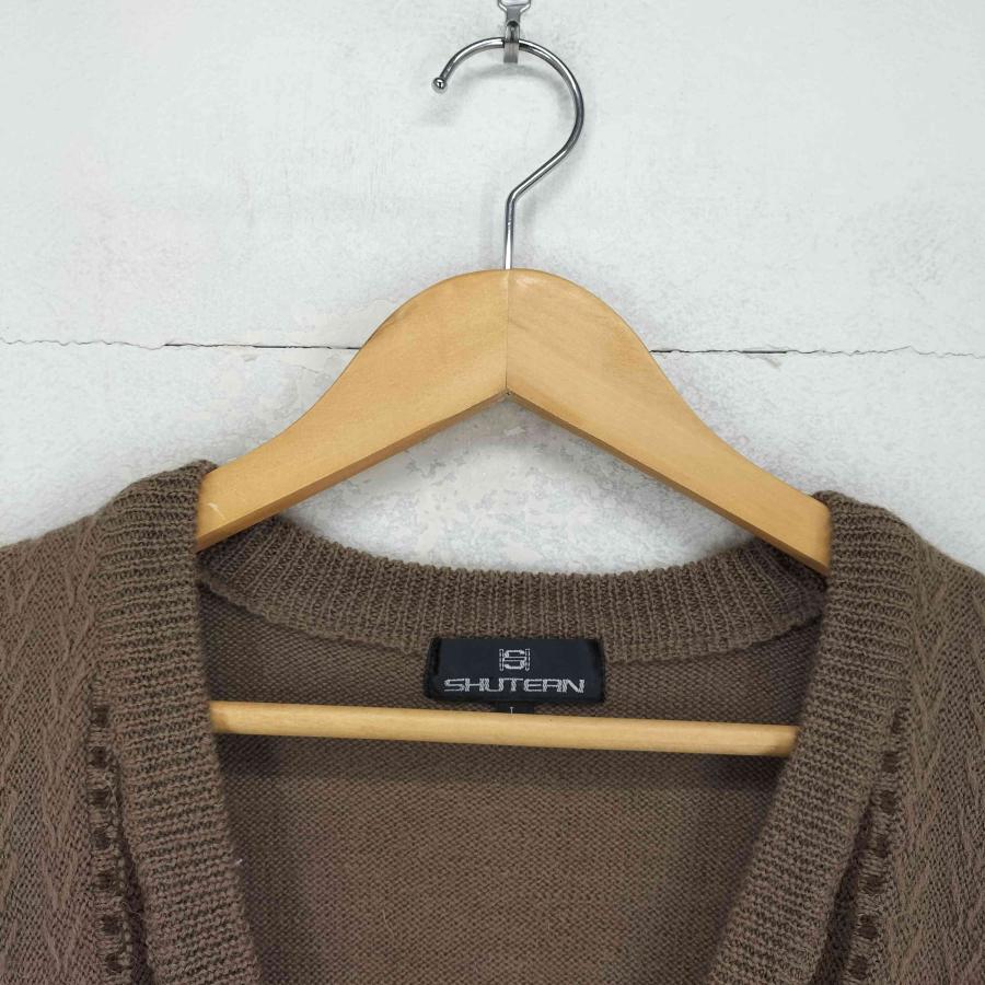 USED古着(ユーズドフルギ) {{SHUTERN}} ケーブルニットカーディガン 