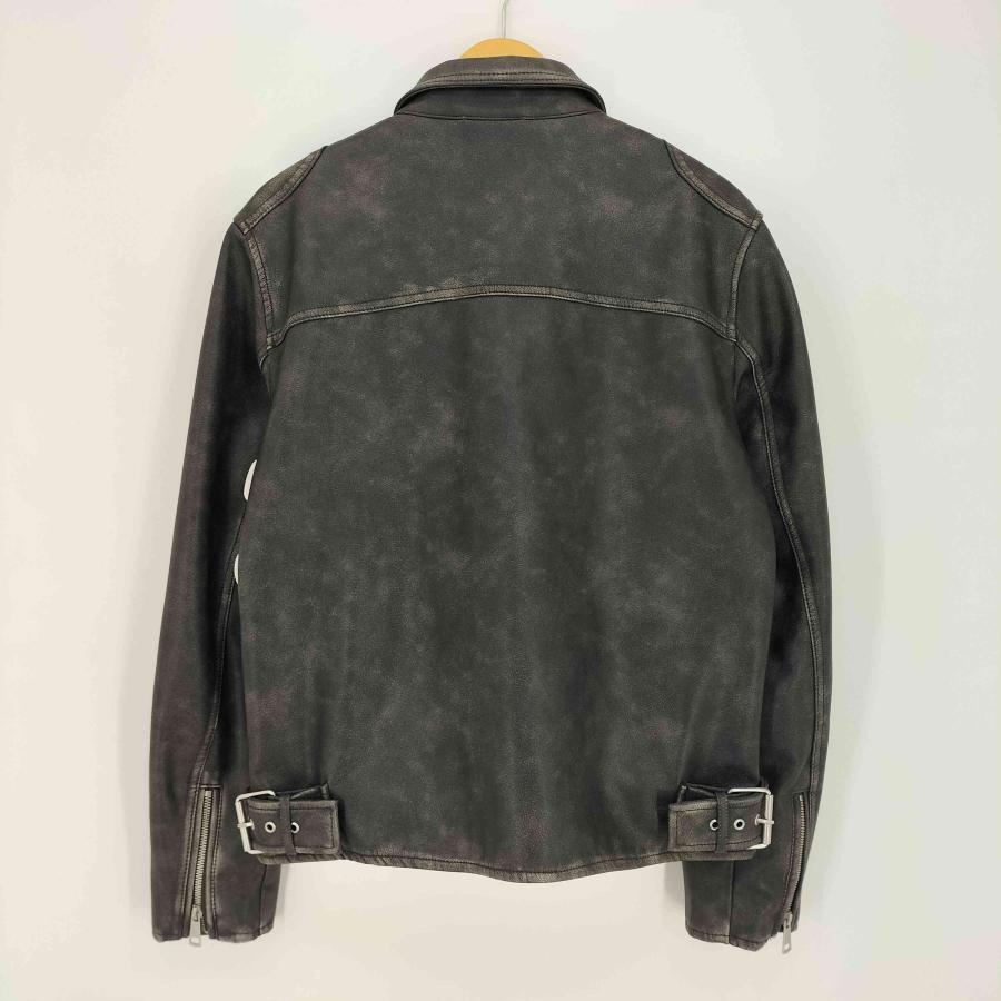 ZARA（ザラ） グラデーション フェイクレザー ジャケット メンズ