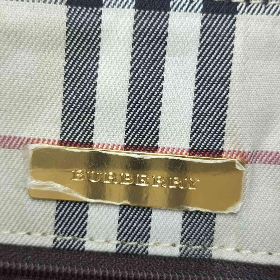 BURBERRY（バーバリー） 裏地ノバチェック レザーハンドバッグ