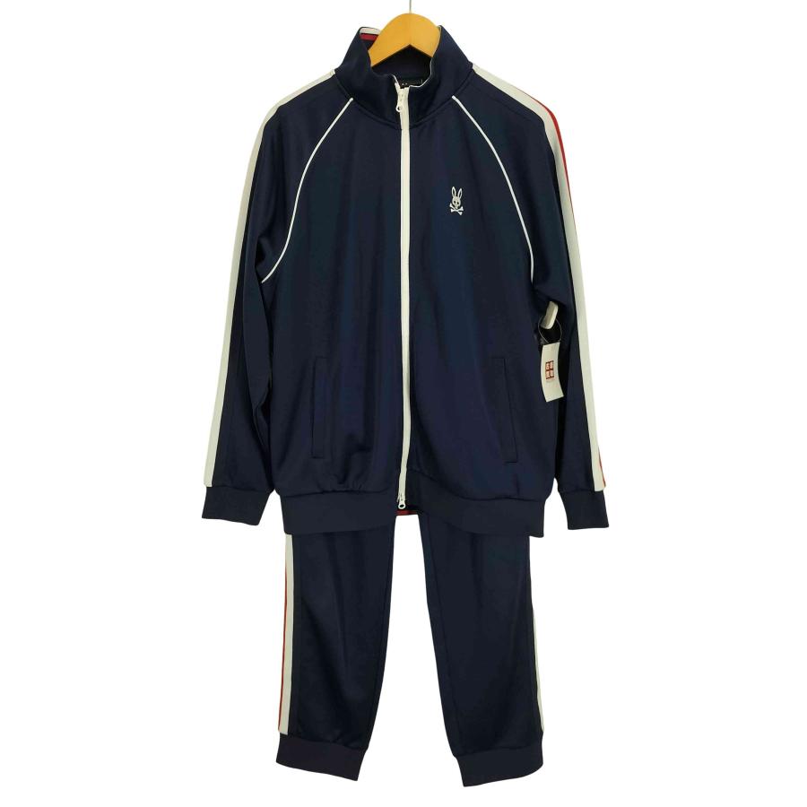 Psycho Bunny(サイコバニー) ジップアップ ラインジャージセットアップ メンズ 表記無 【中古】【ブランド古着バズストア】 Psycho Bunny（サイコバニー） ジップアップ ラインジャージ