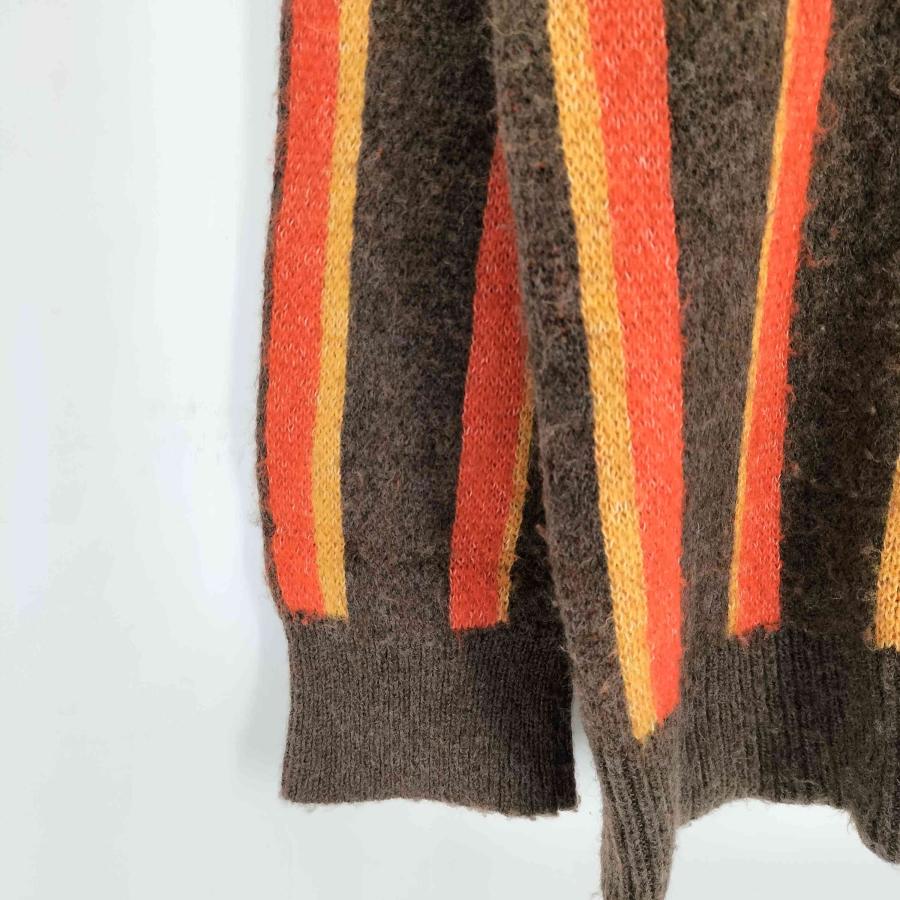 ZARA（ザラ） アクリルストライプカーディガン メンズ import：L 中古