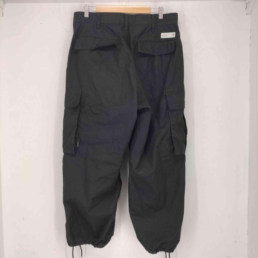 NEIGHBORHOOD ブラックカーゴパンツ Lサイズ NEIGHBORHOOD（ネイバーフッド） WIDE CARGO PANTS メンズ JPN：M 中古