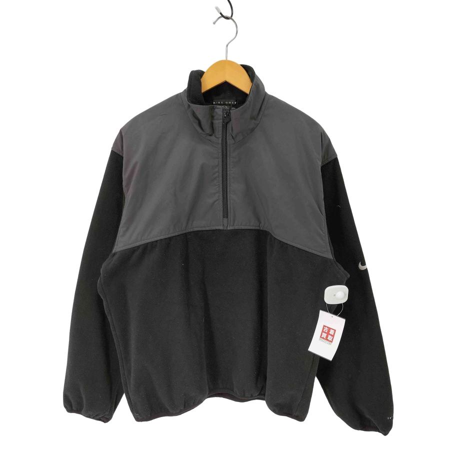 NIKE（ナイキ） golf ナイロン切替 フリースジャケット ハーフジップ